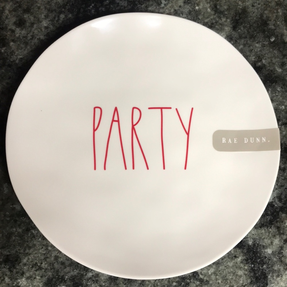 Rae Dunn Melamine plate - Picture 2 of 2
